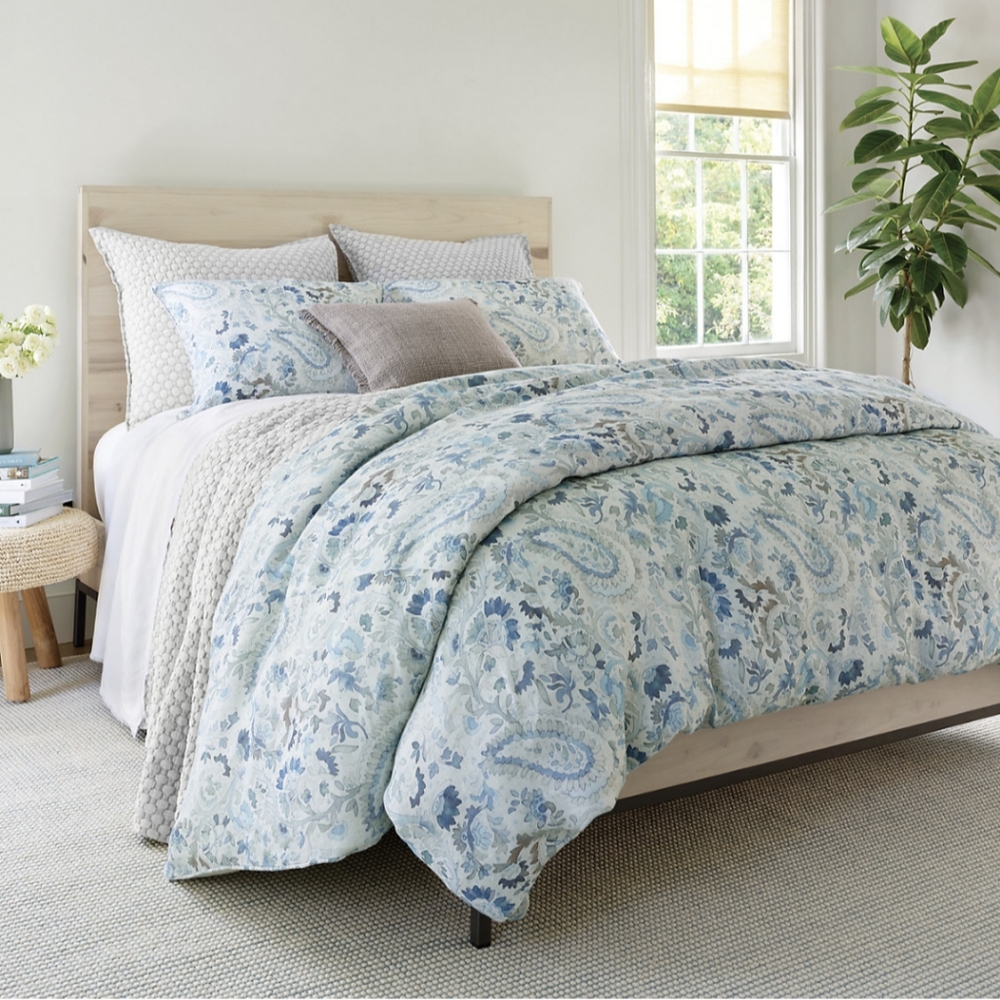 Pine Cone Hill by Annie Selke Ines Linen Duvet Cover - King